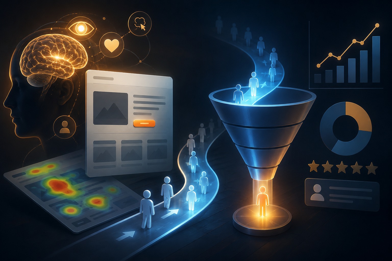 Dönüşüm Oranı Optimizasyonu (CRO): Kullanıcı Psikolojisini Yöneten UI/UX Stratejileri